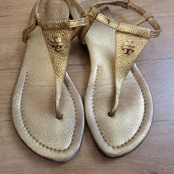 Tory Burch Britton Flat Thong Sandals - Picture 5 of 10